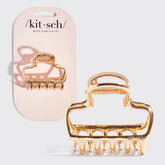 Gold Metal Cloud Claw Clip