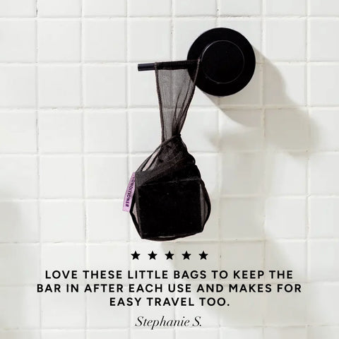 Black Conditioner Bar Bag