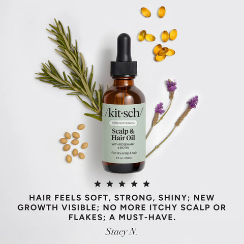 Strengthening Rosemary & Biotin Scalp & Hair Oil 3 Pack