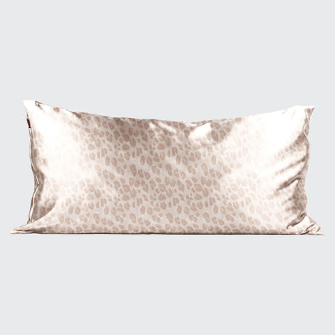 Satin Pillowcase in Leopard 2 Pack - King