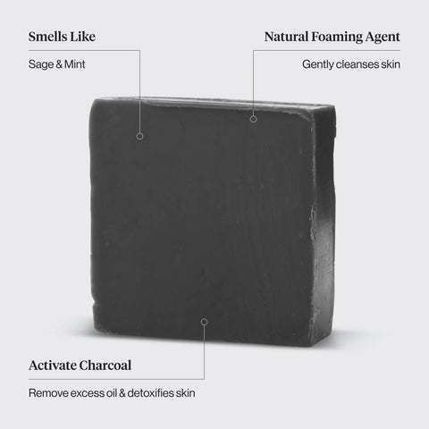 Charcoal Detoxifying Solid Body Wash