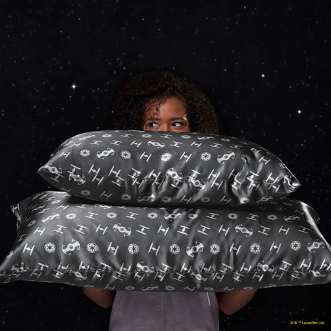Star Wars™ & Kitsch Satin Pillowcase in Galactic Empire - King