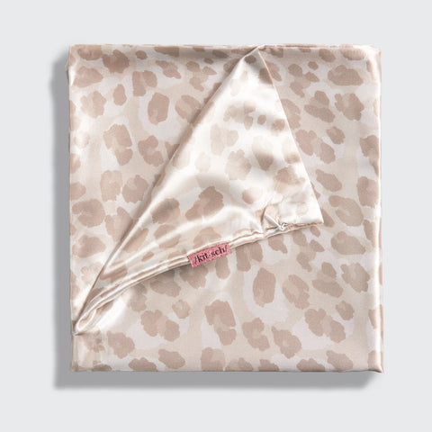 Satin Pillowcase in Leopard 2 Pack - King