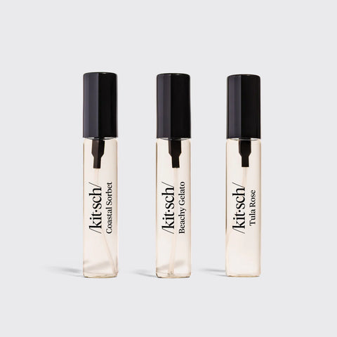 Coastal Hair Perfume Trio Set - Tula Rose, Beachy Gelato, Coastal Sorbet