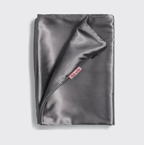 Satin Pillowcase in Charcoal 4 Pack