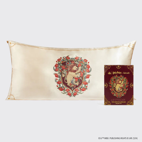 Kitsch x Harry Potter Satin Pillowcase in Gryffindor 2 Pack - King